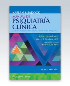 Kaplan y Sadock. Manual de psiquiatría clínica. 5ª Edición – 2023