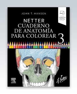 Netter. Cuaderno de anatomía para colorear. 3ª Edición – 2023