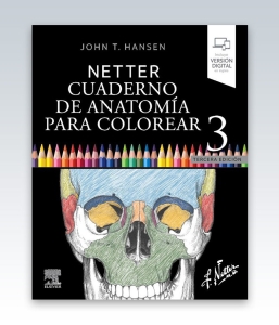 Netter. Cuaderno de anatomía para colorear. 3ª Edición – 2023