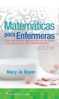 Matemáticas para enfermeras. 5ª Edición