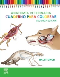 Anatomía veterinaria. Cuaderno para colorear. 2ª Ed.